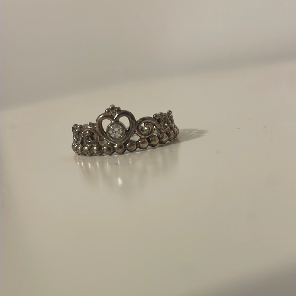 Pandora Princess Tiara Crown Ring